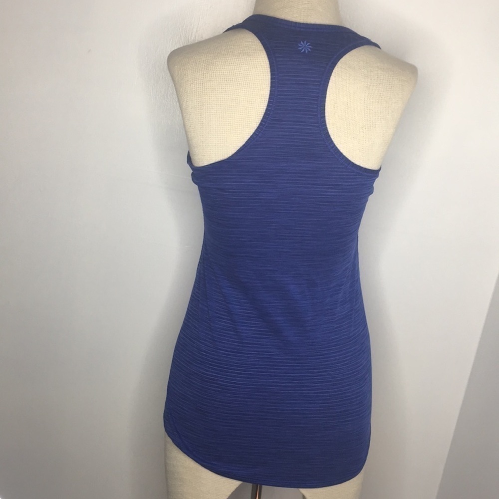 ATHLETA Royal BLUE RACERBACK TANK - Picture 3 of 7
